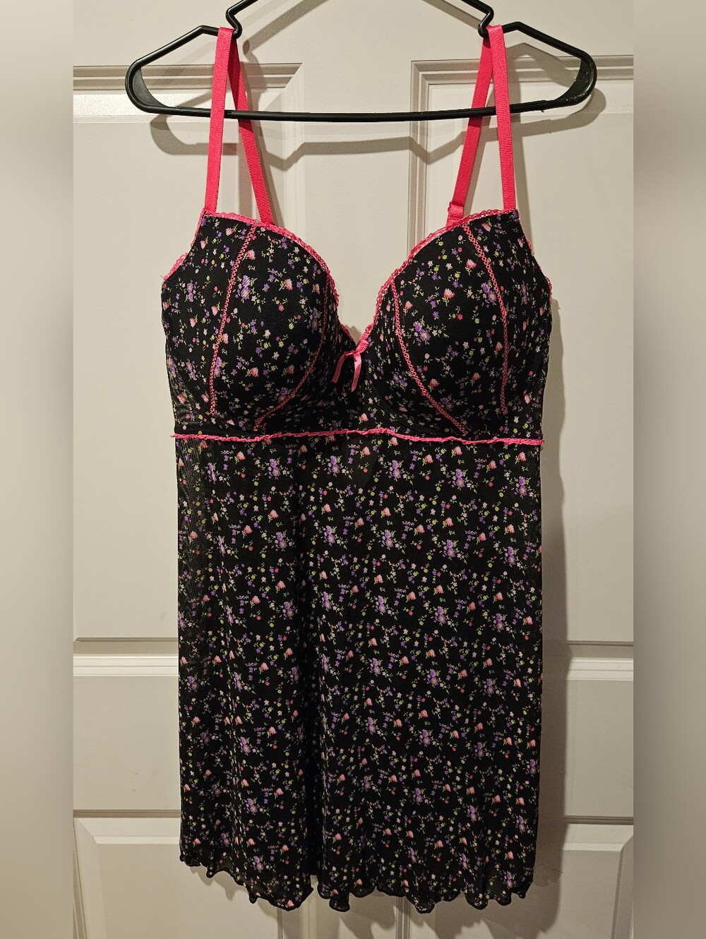 Torrid Floral Print Babydoll Lingerie Chemise